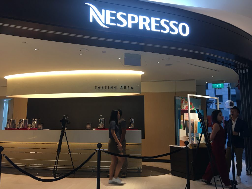 nespresso 360 video marketing