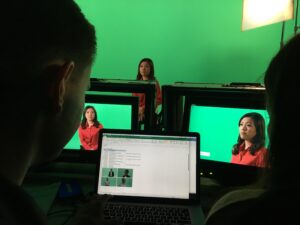 Video production budget with green screen studio 